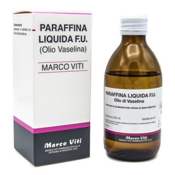 Paraffina Liquida fu Olio Vaselina 200 ml con Astuccio
