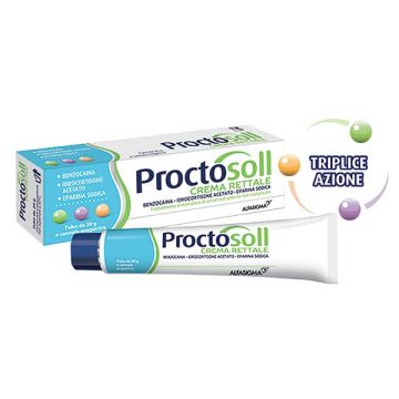 Proctosoll*crema Rett 30g Otc