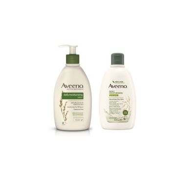 Aveeno Bundle Bagno Doccia+cr