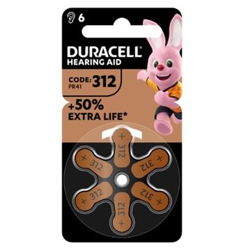 Duracell Easy Tab 312 Marrone