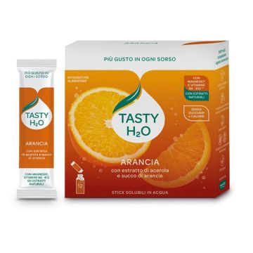 Tasty H2o Arancia 12 Stick da 2,5 g