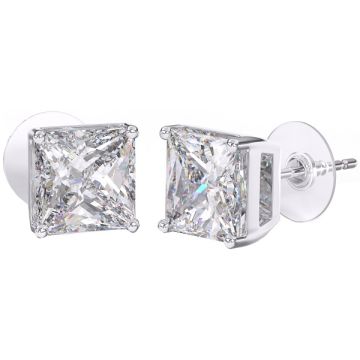 Bjt382 Orecchino Queen Margaret 8mm Stainless Steel