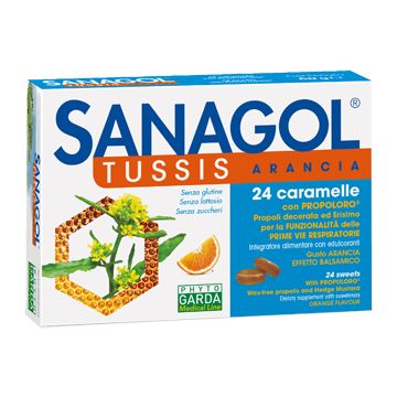 Sanagol Tussis Arancia 24car