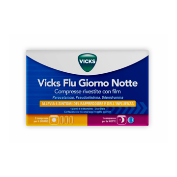 Vicks Flu Giorno Notte*12+4cpr