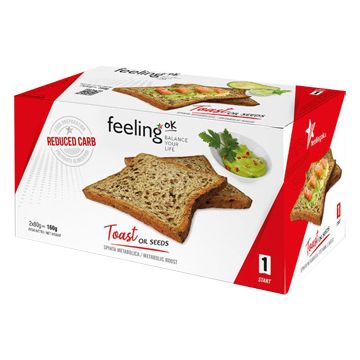 Feeling ok Toast Oil Seeds160g