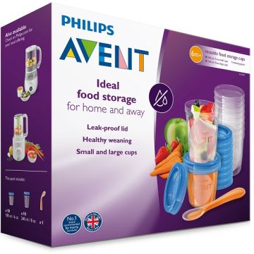 Avent Set Vasetti Conserv+cucc