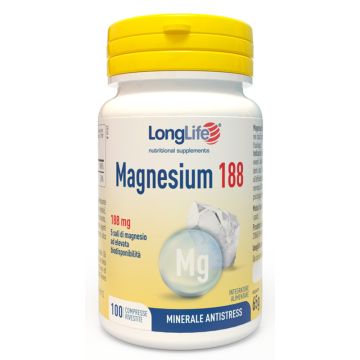 Longlife Magnesium 188 100cpr