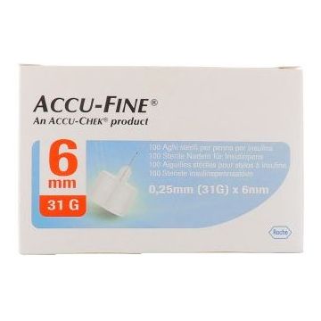 Accu-fine Ago G31 6mm 100pz
