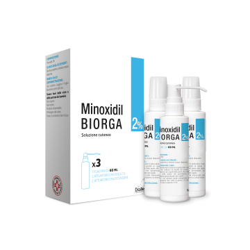 Minoxidil Biorga*sol Cut 3fl2%