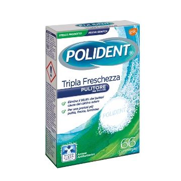 Polident Tripla Fresch 66cpr