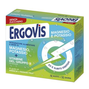 Ergovis Mg+k Vit b S/zuc12bust