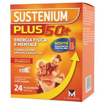 Sustenium Plus 50+ 24 Flaconcini
