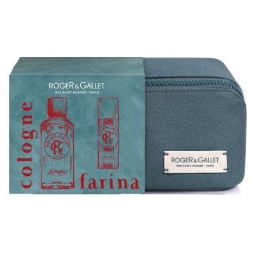 Roger&gallet Set Natale Trousse Jean Marie Farina Eau de Cologne 100 ml + Deodorant 150 ml 25