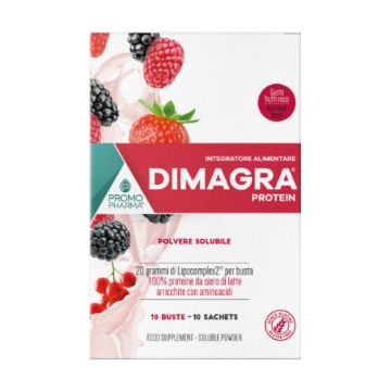 Dimagra Protein Red Fru 10bust