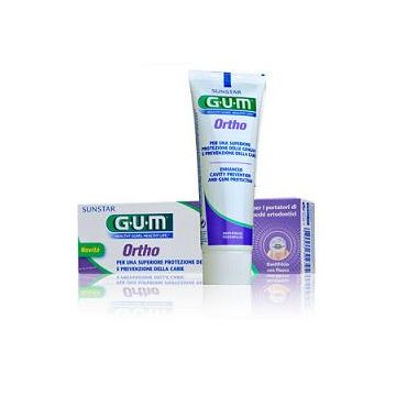 Gum Ortho Gel Dentifricio 75ml