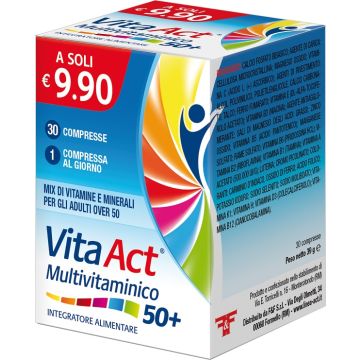 Vita Act Multivitam 50+ 30cpr