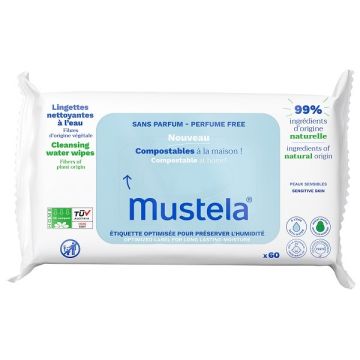 Mustela Salviette Acqua S/prof