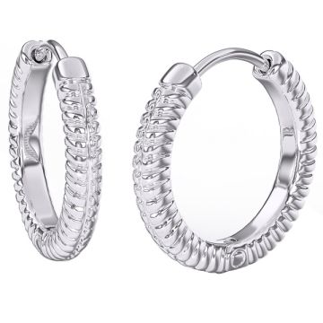 Bjt388 Orecchino Queen Anne 22mm Stainless Steel