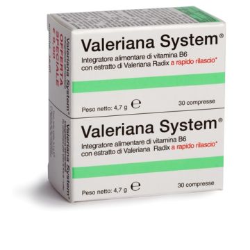 Valeriana System 30cpr+30cpr