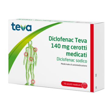 Diclofenac Te*10cer Med 140mg