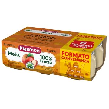 Plasmon Omog Mela 6x80g