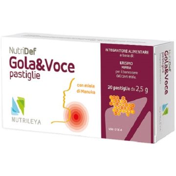 Nutridef Gola&voce Miele20past