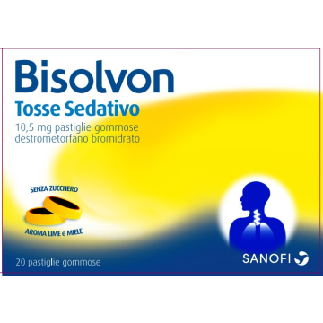 Bisolvon Tosse Sedativo*20 Pastiglie Gommose 10,5 mg
