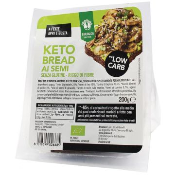 Probios Keto Bread C/semi 200g
