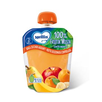 Mellin Pouch Frutta Mista 90g
