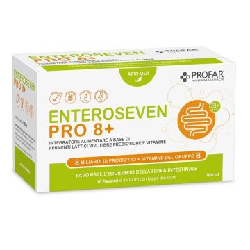 Profar Enteroseven Pro 8+ 10 Flaconcini da 10 ml