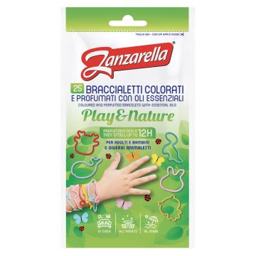 Zanzarella Bracc Play&nat 25pz