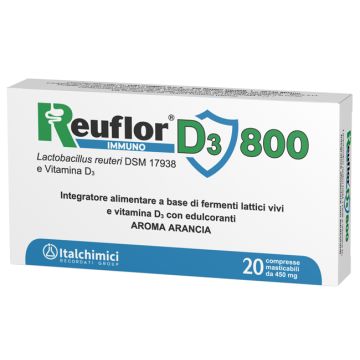 Reuflor d3 800 20cpr Mastic