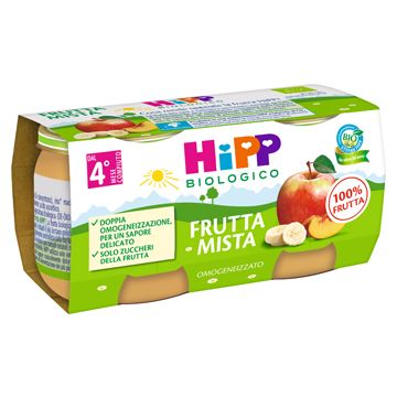 Hipp Bio Omog Frut Mista 2x80g