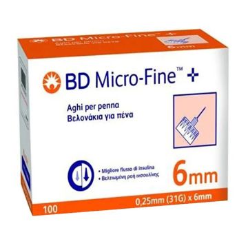 Bd Microfine Ago G31 6mm 100pz