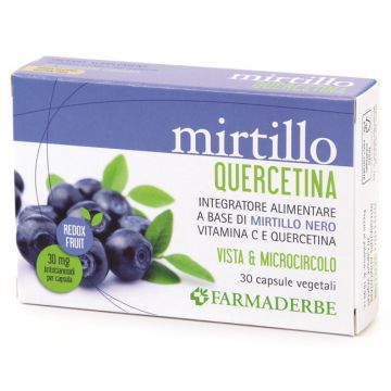 Mirtillo Quercetina 30cps Veg