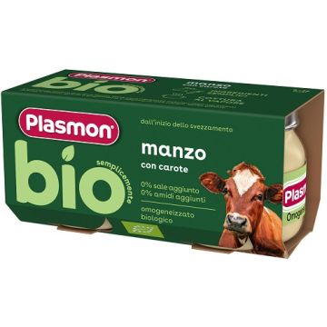 Plasmon Bio Omog Manzo Car 2pz