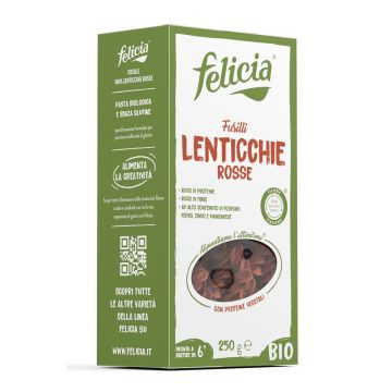 Felicia Bio Fusilli Lenticchie