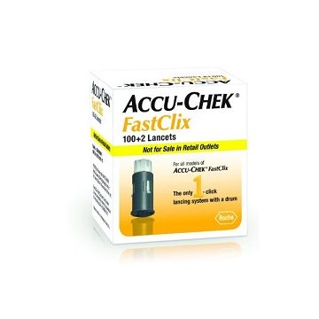 Accu-chek Fastclix 100+2lanc
