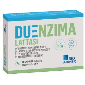Duenzima Lattasi 20 Capsule da 421 mg