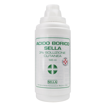 Acido Borico Sella*3% 500ml