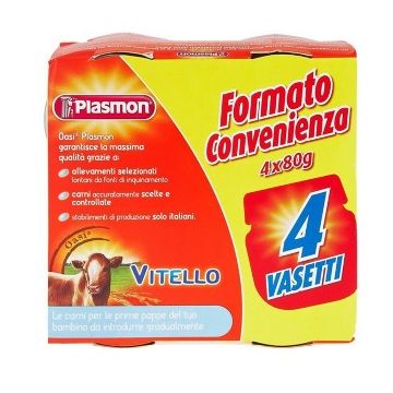 Plasmon Omog Vitello 4x80g