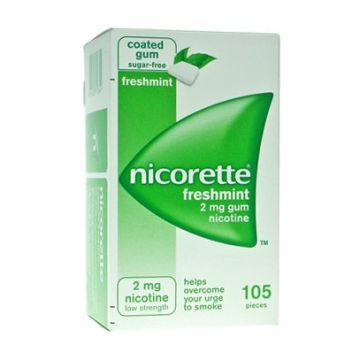 Nicorette*105gomme Mast 2mg me