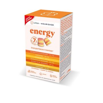 Upsa x Nourished Energy 30 Giorni Nuova Formulazione 30 Gummies