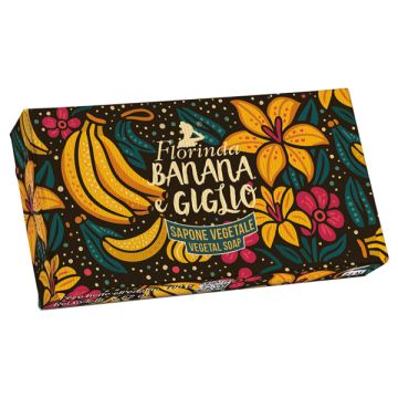 Florinda i Cremosi Banana e Giglio Sapone Vegetale 100 g