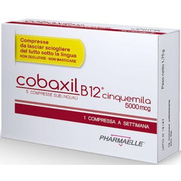 Cobaxil B12 5000mcg 5cpr Sunbl