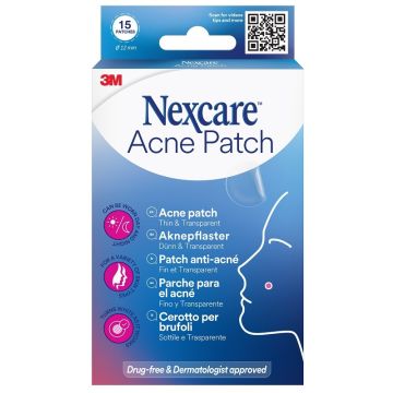 Cerotto Brufoli Nexcare Acne Patch 15 Pezzi