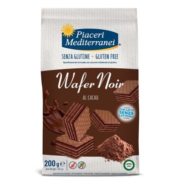 Piaceri Mediterranei Wafer Noir Cacao 5 Pezzi da 40 g