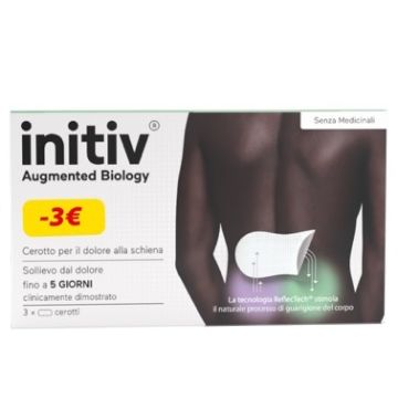 Cerotto Dolore Schiena Initiv 3 Pezzi Promo