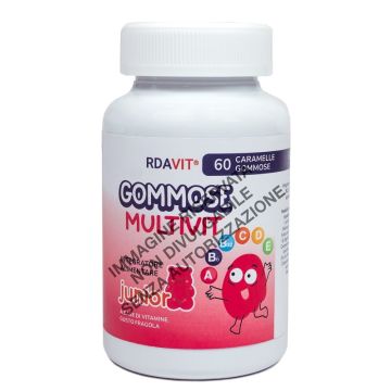 Laboratorio della Farmacia Gommose Multivitaminiche Junior 60 Caramelle 3 g