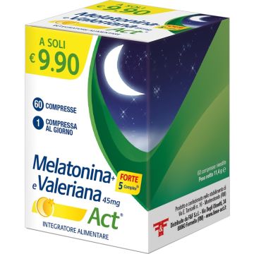 Melatonina Act +val+ft5c 60cpr